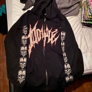 doyle zip up hoodie size xl